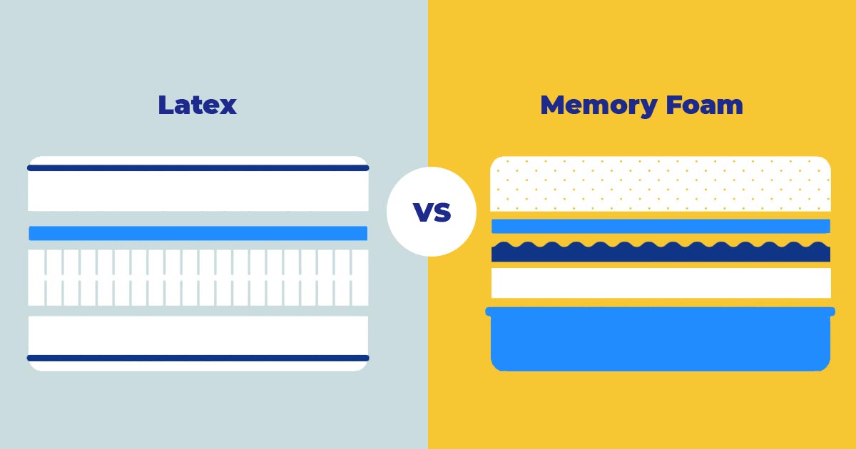 Memory Foam VS Latex Mattress