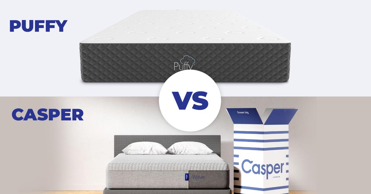 Puffy VS Casper Which Classic Is Your Choice? Smartmattressbuy