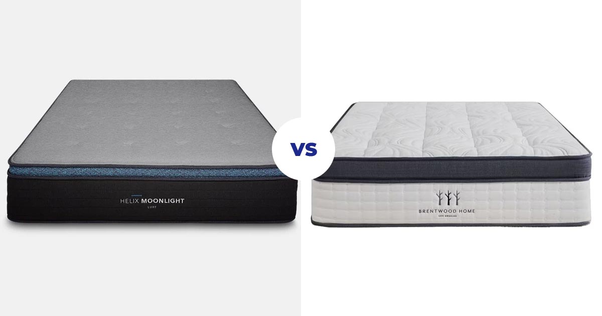 Helix Midnight Luxe VS Brentwood Home Oceano Facts Only